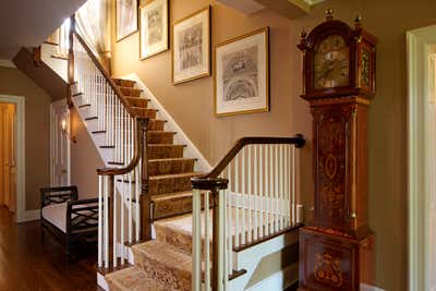  Transitional Family Home Entry and Hall. Family Classic by White Webb LLC.