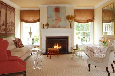  Traditional Family Home Living Room. Family Classic by White Webb LLC.