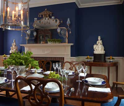  Traditional Family Home Dining Room. Family Classic by White Webb LLC.