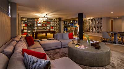  Bachelor Pad Bar and Game Room. Monte Blanco Residence by Sofia Aspe Interiorismo.