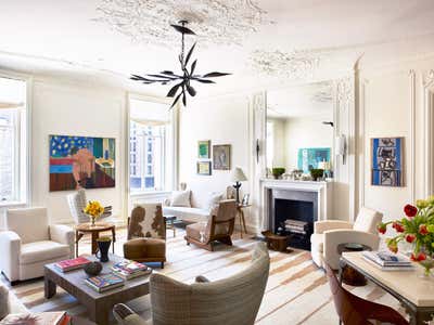  Eclectic Apartment Living Room. The Apthorp by Brian J. McCarthy Inc..