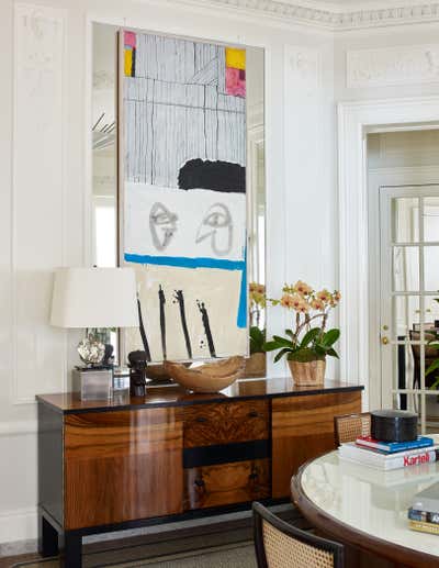  Eclectic Apartment Dining Room. The Apthorp by Brian J. McCarthy Inc..