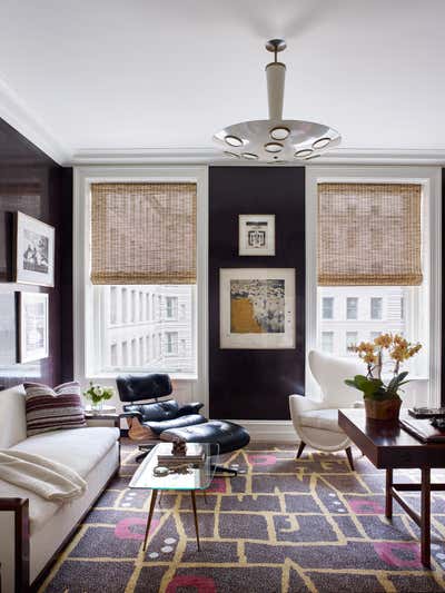  Eclectic Apartment Office and Study. The Apthorp by Brian J. McCarthy Inc..