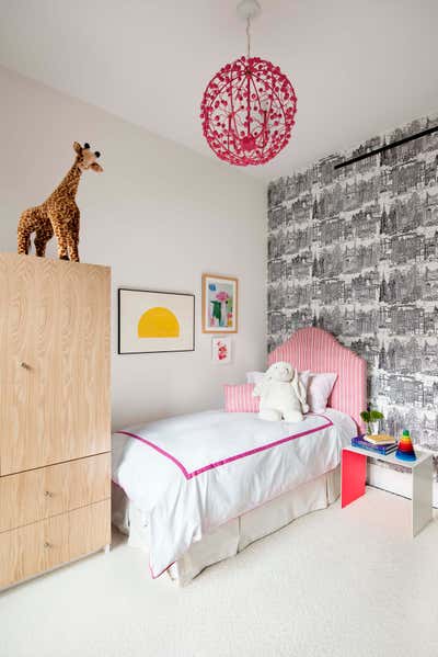  Contemporary Apartment Children's Room. Lower Fifth Ave Bachelor Pad by Gramercy Design.