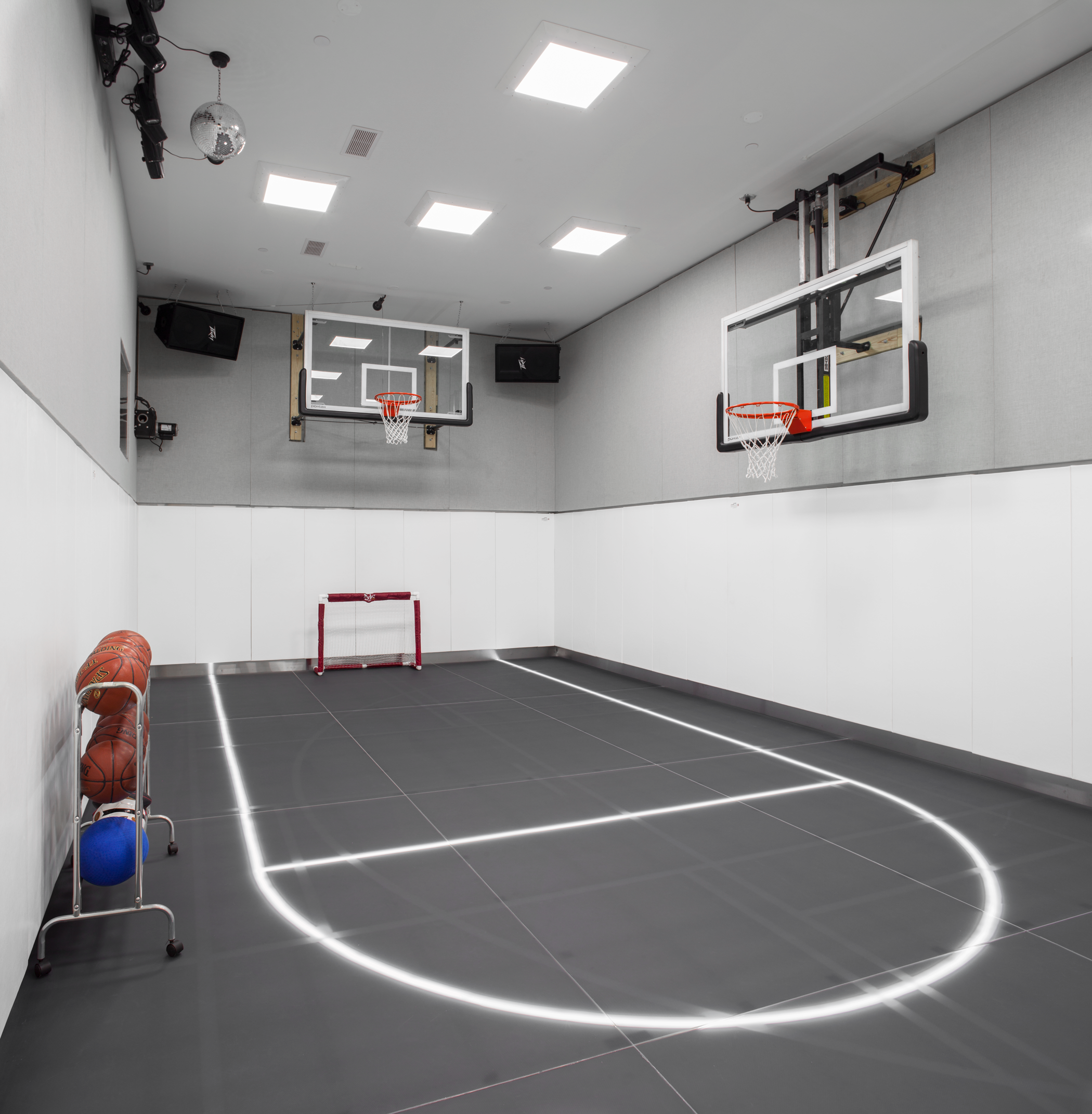 Indoor Basketball Court By Melanie Morris Interiors On 1stdibs