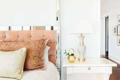  Regency Family Home Bedroom. Oceanside Glamour by Cortney Bishop Design.