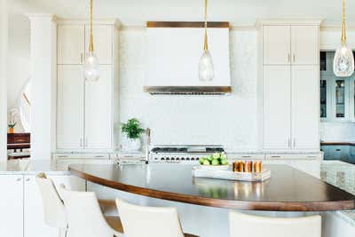  Regency Family Home Kitchen. Oceanside Glamour by Cortney Bishop Design.