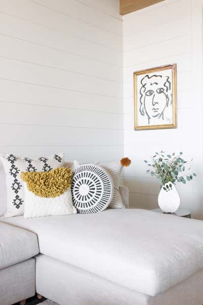  Craftsman Vacation Home Living Room. Kirb Appeal by Cortney Bishop Design.