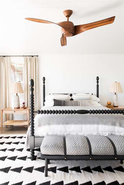  Craftsman Vacation Home Bedroom. Kirb Appeal by Cortney Bishop Design.