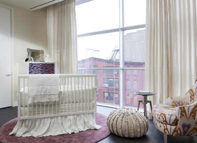  Contemporary Apartment Children's Room. Tribeca Penthouse by Purvi Padia Design.