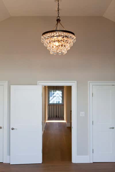  Contemporary Vacation Home Entry and Hall.  Waterfront on the North Fork by Purvi Padia Design.