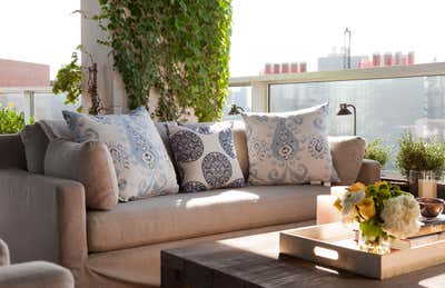  Contemporary Apartment Patio and Deck. Outdoor Living in the City Sky by Purvi Padia Design.