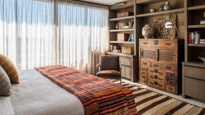  Mid-Century Modern Bachelor Pad Bedroom. Continental Place by Hoedemaker Pfeiffer.