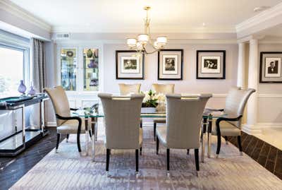  Hollywood Regency Vacation Home Dining Room. Hollywood Condominium on the Bay by Elegant Designs Inc..