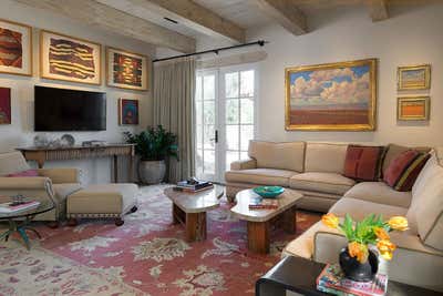  Southwestern Family Home Living Room. Paradise Valley Residence by Amy Lau Design.