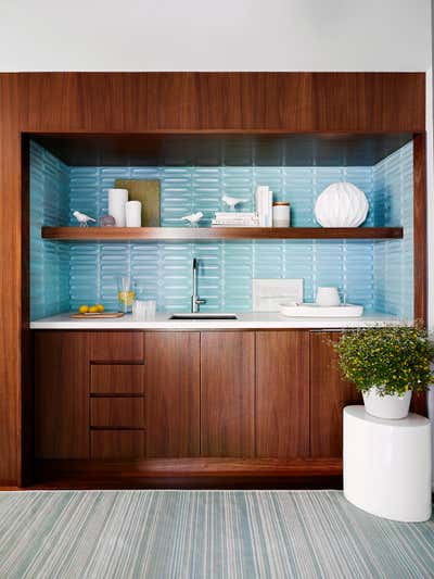  Contemporary Vacation Home Kitchen. Bridgehampton Residence by Amy Lau Design.