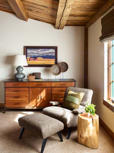  Rustic Vacation Home Bedroom. Rustic Retreat by Kylee Shintaffer Design.