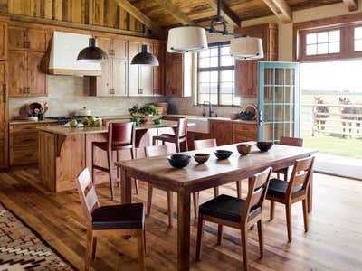  Rustic Vacation Home Kitchen. Rustic Retreat by Kylee Shintaffer Design.