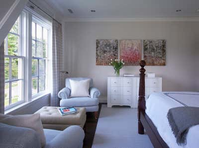  Traditional Family Home Bedroom. Darien, Connecticut by Foley & Cox.
