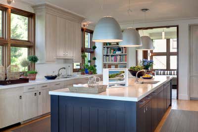  Coastal Family Home Kitchen. Sag Harbor, New York by Foley & Cox.