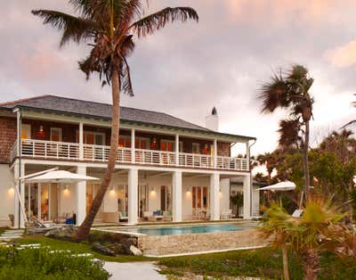  Beach Style Beach House Exterior. Bahamas by Foley & Cox.