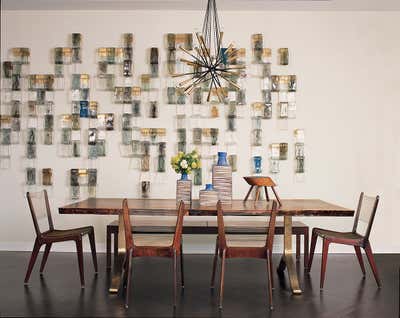  Modern Apartment Dining Room. Central Park West Apartment by Amy Lau Design.