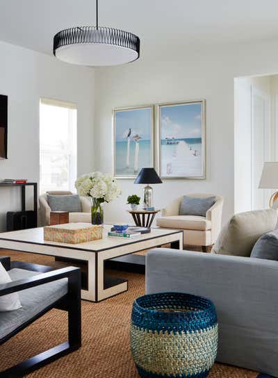 Coastal Vacation Home Dining Room. Davie, Florida by Foley & Cox.