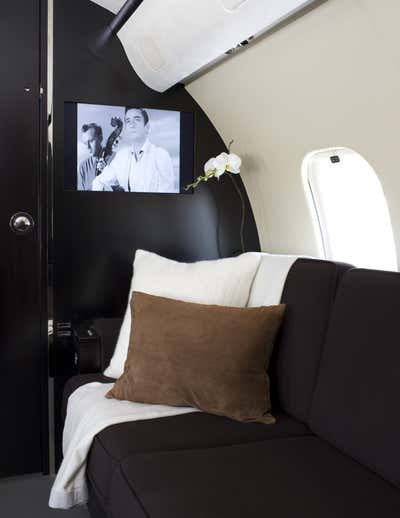  Contemporary Transportation Open Plan. G5000 Private Jet by Foley & Cox.