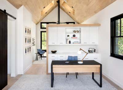  Contemporary Family Home Office and Study. Trailhead by Joe McGuire Design.