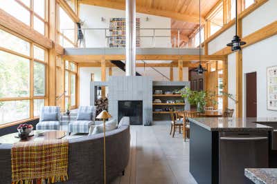  Scandinavian Living Room. Modern Swedish Farmhouse by J.D. Ireland Interior Architecture + Design.