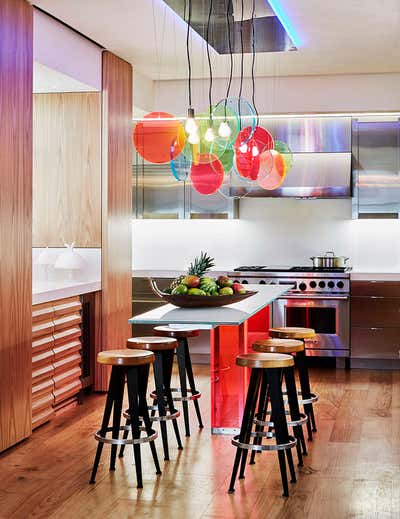  Modern Apartment Kitchen. Park Avenue Triplex by Amy Lau Design.