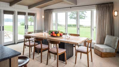  Beach Style Cottage Beach House Dining Room. Whidbey Island Home by Hoedemaker Pfeiffer.