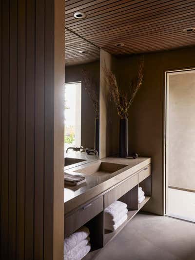  Contemporary Vacation Home Bathroom. Lakehouse by Kylee Shintaffer Design.
