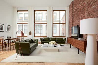  Minimalist Apartment Living Room. WHITE STREET APARTMENT by Magdalena Keck Interior Design.