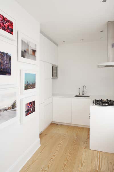  Contemporary Apartment Kitchen. GREENWHICH VILLAGE PIED-À-TERRE by Magdalena Keck Interior Design.