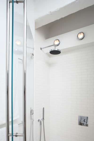  Contemporary Apartment Bathroom. GREENWHICH VILLAGE PIED-À-TERRE by Magdalena Keck Interior Design.