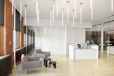  Contemporary Office Lobby and Reception. SQUARE INC. by Magdalena Keck Interior Design.