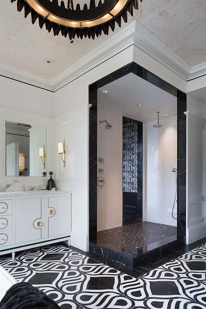 Hollywood Regency Bathroom