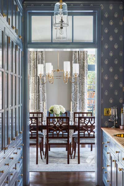 Traditional Pantry. Atherton Residence  by Tineke Triggs Artistic Designs For Living.