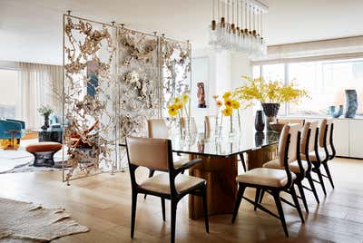  Modern Apartment Dining Room. East End Avenue Residence by Amy Lau Design.