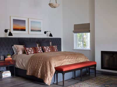 Contemporary Bachelor Pad Bedroom. Carmelina by Alexander Design.
