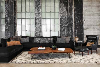  Industrial Apartment Living Room. Venice Loft by Alexander Design.