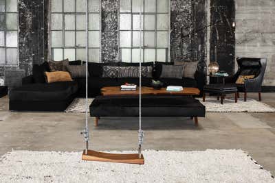  Industrial Living Room. Venice Loft by Alexander Design.