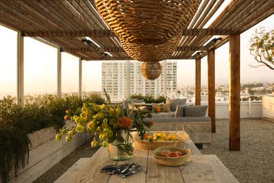  Industrial Patio and Deck. Venice Loft by Alexander Design.