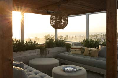 Industrial Apartment Patio and Deck. Venice Loft by Alexander Design.