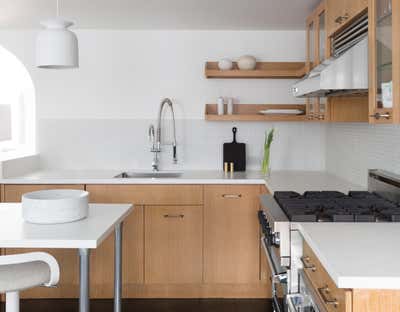  Contemporary Apartment Kitchen. West Village Pied-a-Terre by Lucy Harris Studio.