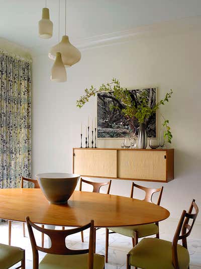  Modern Family Home Dining Room. West Village Townhouse by Amy Lau Design.