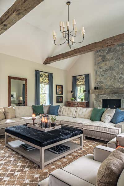  Traditional Country House Living Room. Seminary Road by Emily Tucker Design, Inc..