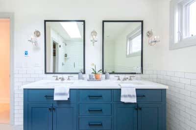  Transitional Family Home Bathroom. Hunter House by Emily Tucker Design, Inc..
