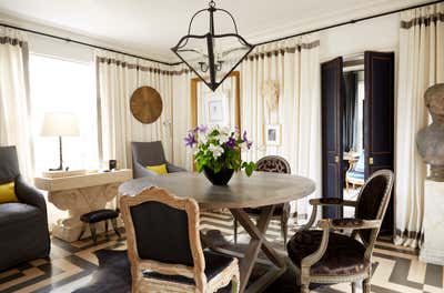  Eclectic Family Home Dining Room. Andrew Brown's Birmingham Cottage by Andrew Brown Interiors.